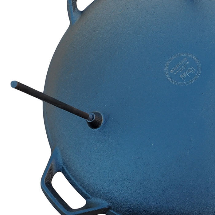 Litinová pánev na grilování