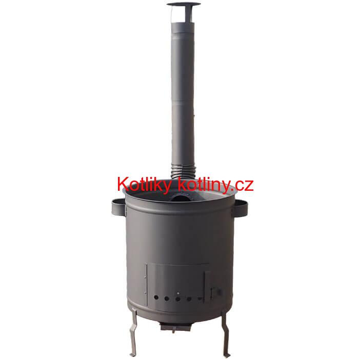 Hrubostěnná kotlina 42 cm (1,5 mm) BALKY STRONG + žáruvzdorná barva Plus 600