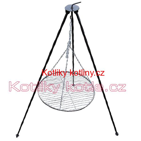 Grilovací rošt s řetízkem 60 cm