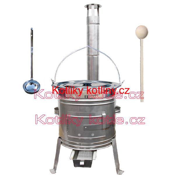 Kotlíkový set 31 cm TOPLUX + antikorový kotlík