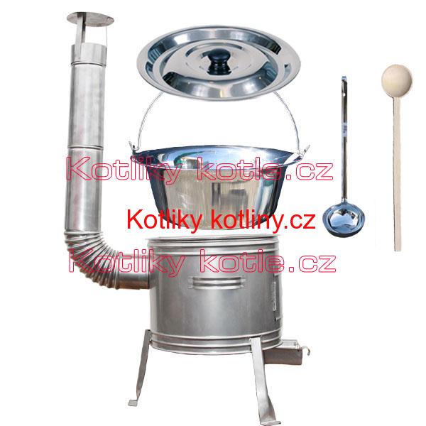 Kotlíkový set 45 cm TOPLUX + antikorový kotlík