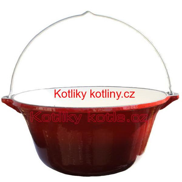 Litinový kotlík 7,2 L - smaltovaný povrch