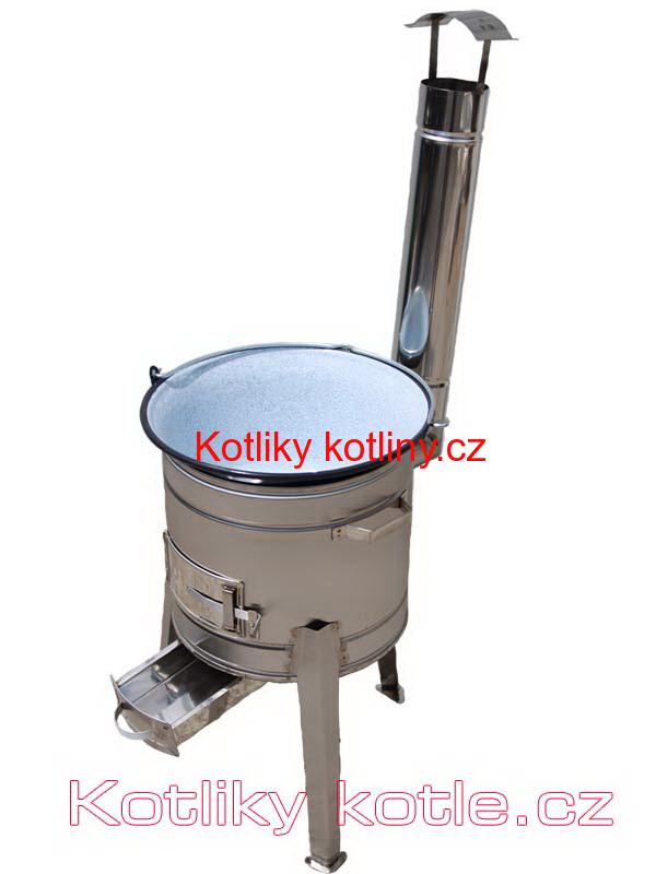 Kotlina - nerezová LUXUS 40 cm