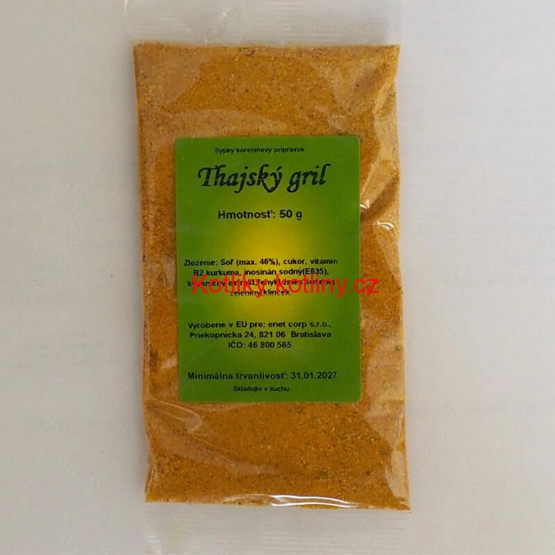 Thajský gril - kořenící směs 50 g
