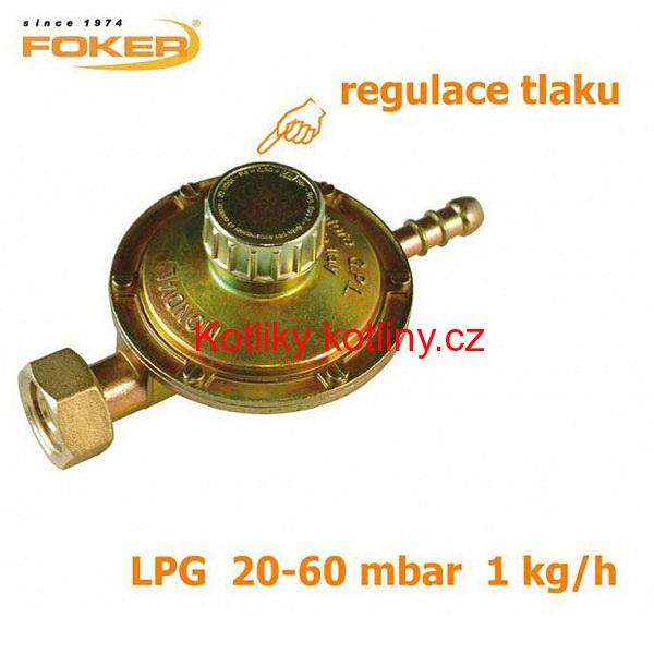 Regulátor tlaku LPG 20-60 mbar
