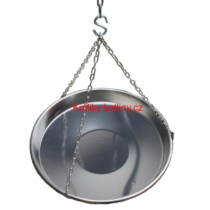 Grilovací pánev s řetízkem