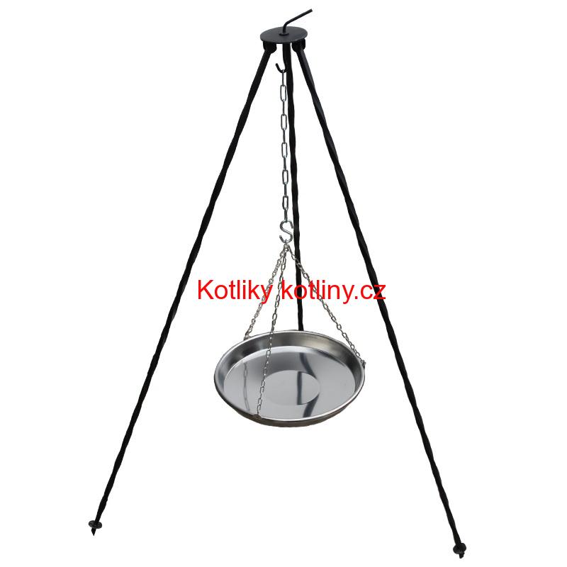 Grilovací pánev s řetízkem