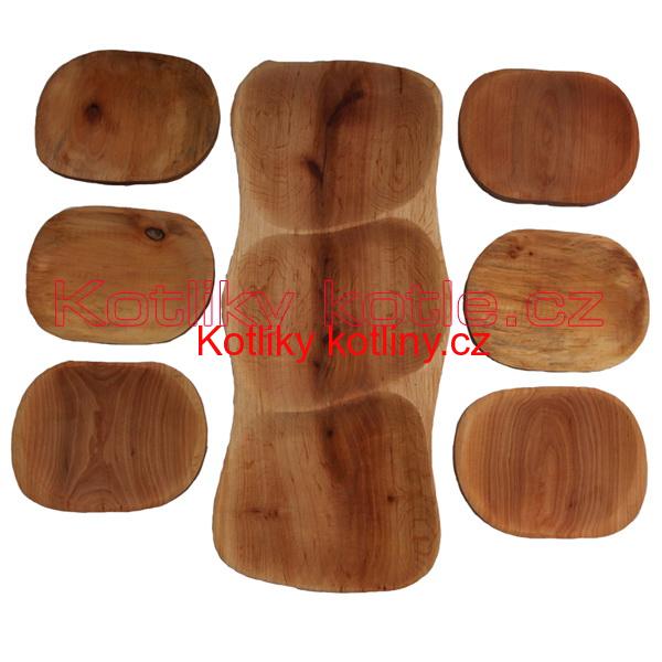 Servírovací dřevěná sada