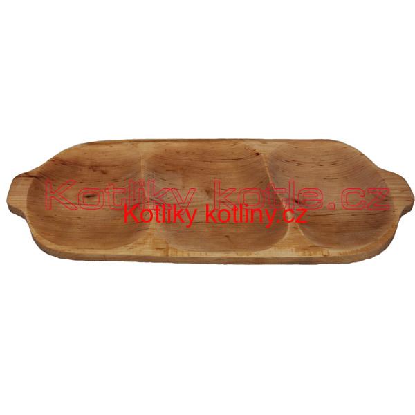 Servírovací dřevěný podnos