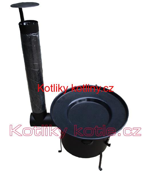 Grilovací pánev s řetízkem 56 cm