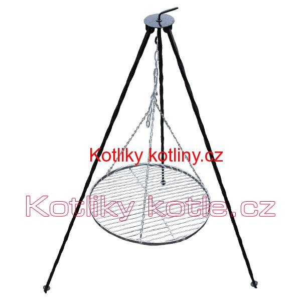 Grilovací rošt s řetízkem 48 cm