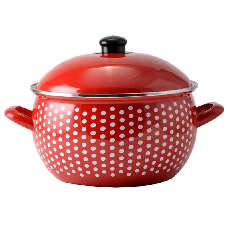 Smaltovaný kastrol DECOR 6 L