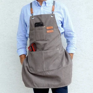 Zástěra na grilování ze silného plátna