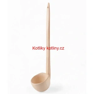 Dřevěná naběračka velká 57 cm