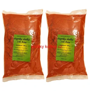 Paprika sladká 140 ASTA 2 x  250 g (500 g)