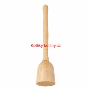 Dřevěný drtič na brambory a zeleninu 30 cm