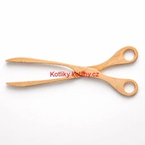 Dřevěné grilovací kleště 29 cm
