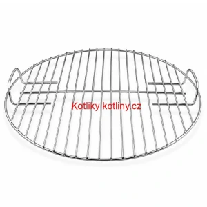 Nerezový grilovací rošt 51 cm na kotlinu a oheň