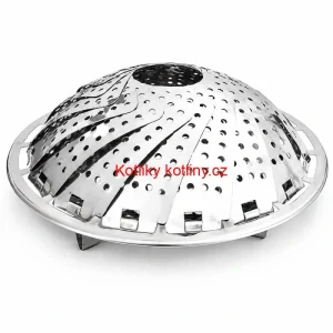 Nerezový skládací pařák 14–23 cm do hrnce