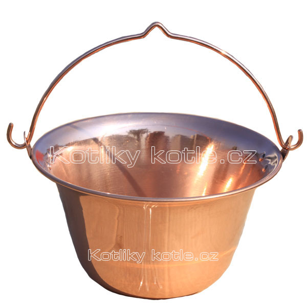 Měděný servírovací kotlík 0,8 L