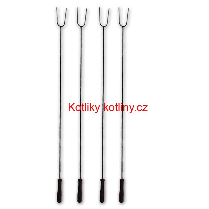 Vidlička na opékání 4 ks