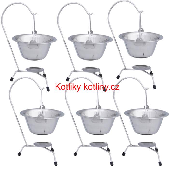 Servírovací souprava INOX 6 ks