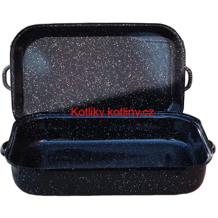 Smaltovaný pekáč 40 x 25 cm DUO