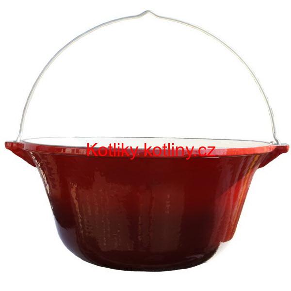 Litinový kotlík 16 L - smaltovaný povrch