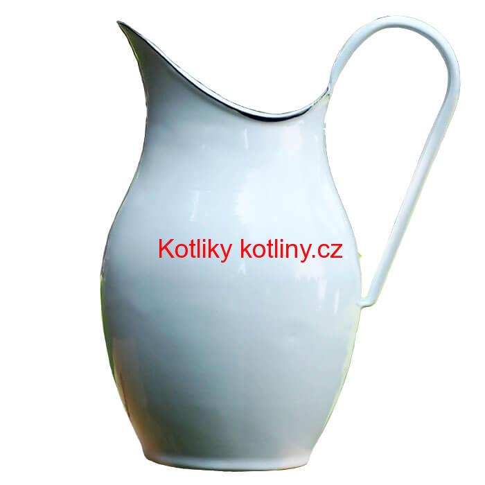 Smaltovaná konvice na vodu 2 L BÍLÁ