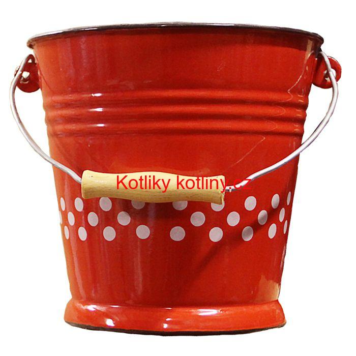 Smaltované vědro 1 L