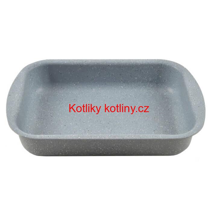 Pekáč s granitovým povrchem 34 x 24 cm šedý Granit Line