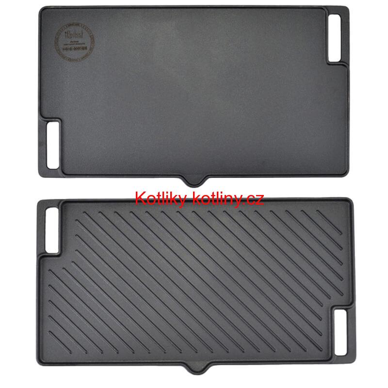 Litinová grilovací deska 45 x 25 cm