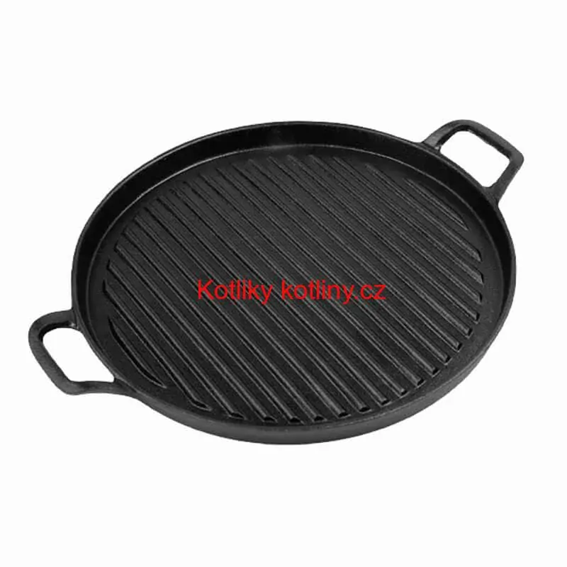 Litinová pánev na grilování 31 cm BBQ