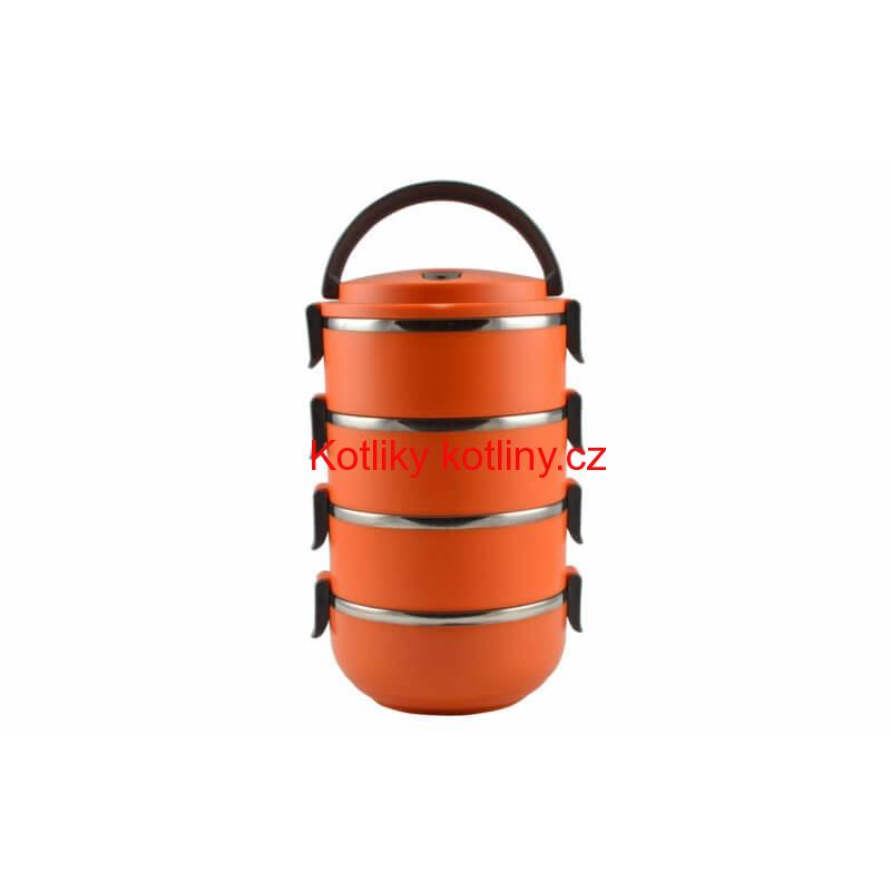 Jídlonosič - jtermo 4 dílný oranžový