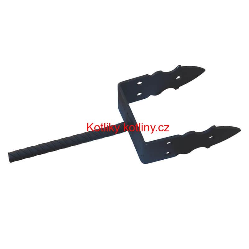 Patka kotevní, zápustná 12 cm