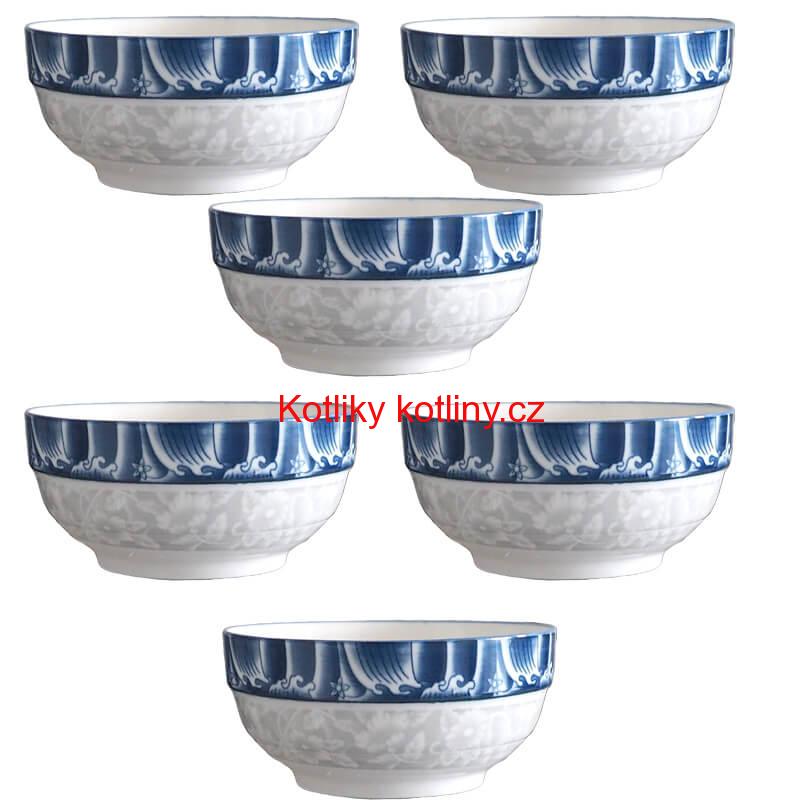 Keramické misky na servírování guláše 15 cm 6 ks