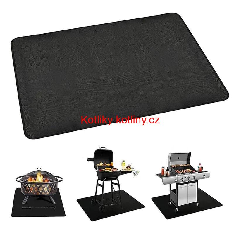 Ohnivzdorná podložka 122 cm x 76 cm