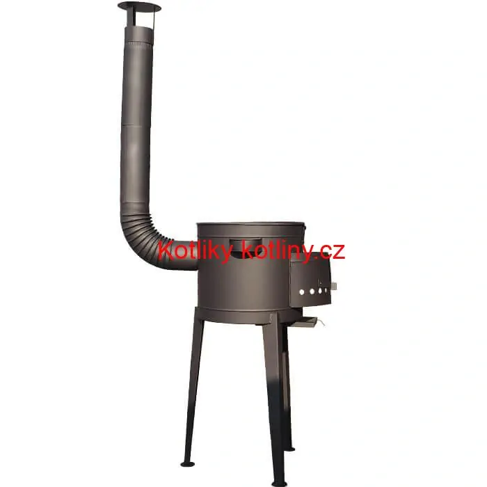 Vysoká kotlina 42 cm (2,0 mm) HODO + žáruvzdorná barva PLUS 600