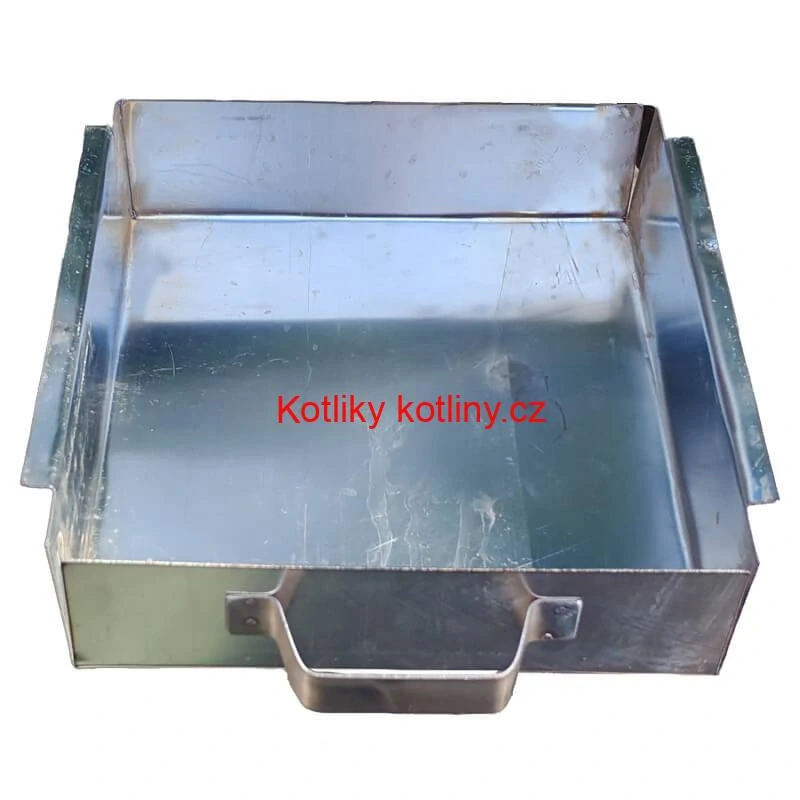 Nerezový popelník na vybírání popela z kotliny INOX