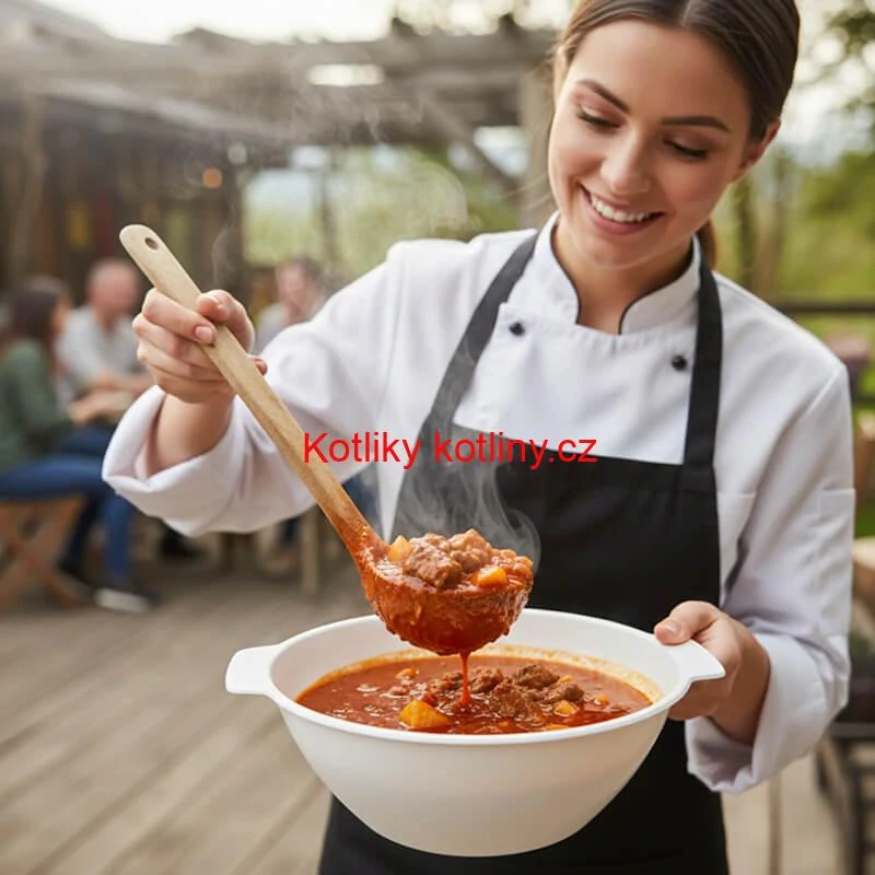 Sada 24 ks: Plastová miska na fajnový kotlíkový guláš a polévky – 500 ml