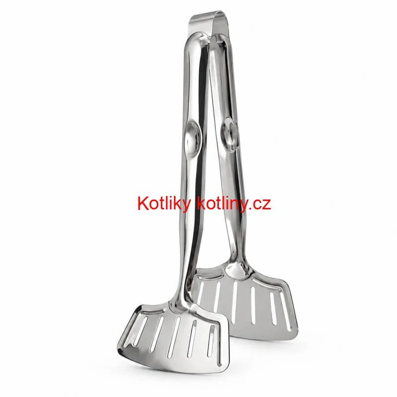 Nerezové kleště na rybu – kuchyňská obracečka 2 v 1, 28 cm