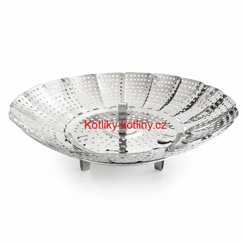 Nerezový skládací pařák 14–23 cm do hrnce