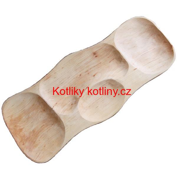 Servírovací dřevěný podnos