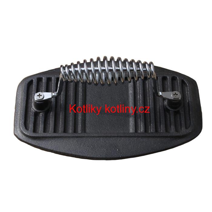 Litinová grilovací pánev