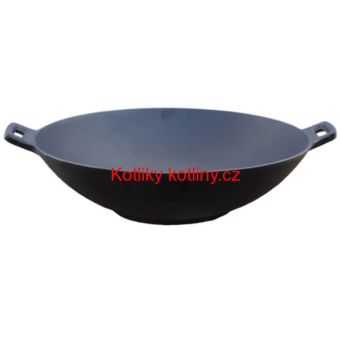 Litinový wok 31 cm