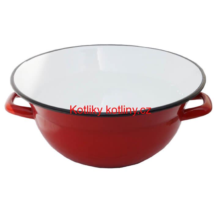 Smaltovaná miska s držáky (Vajling)