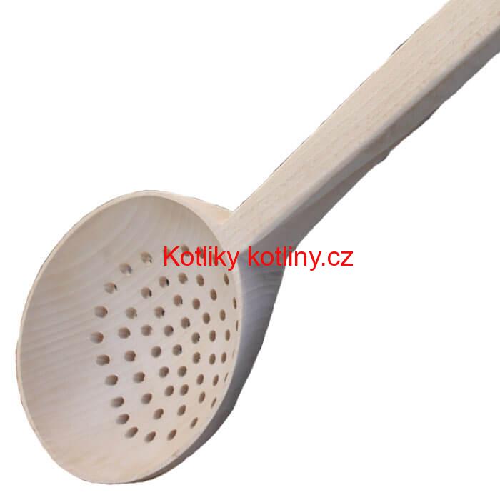 Veliká naběračka - vařečka - děrovaná