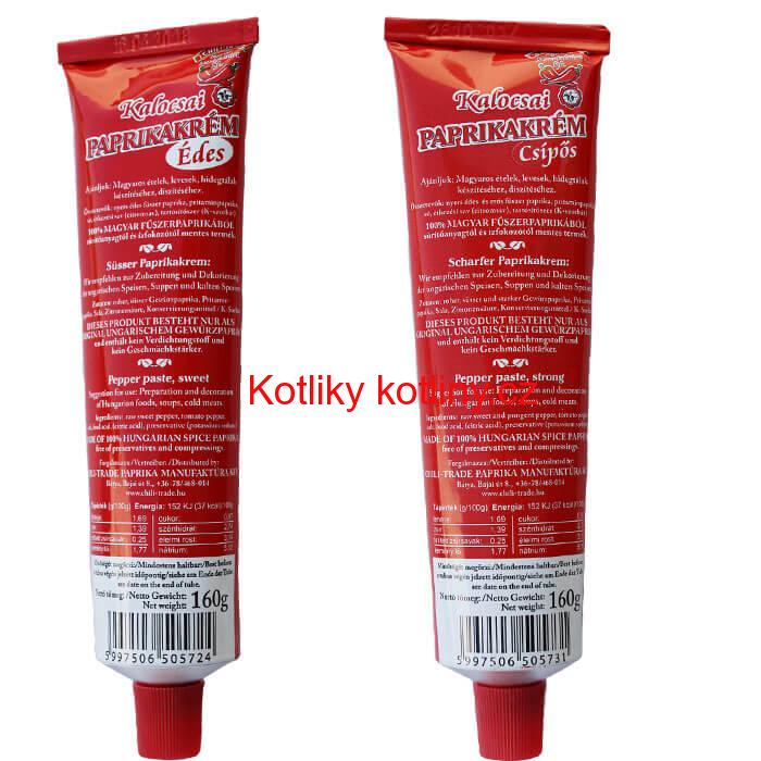 Paprikový krém MIX 160 G