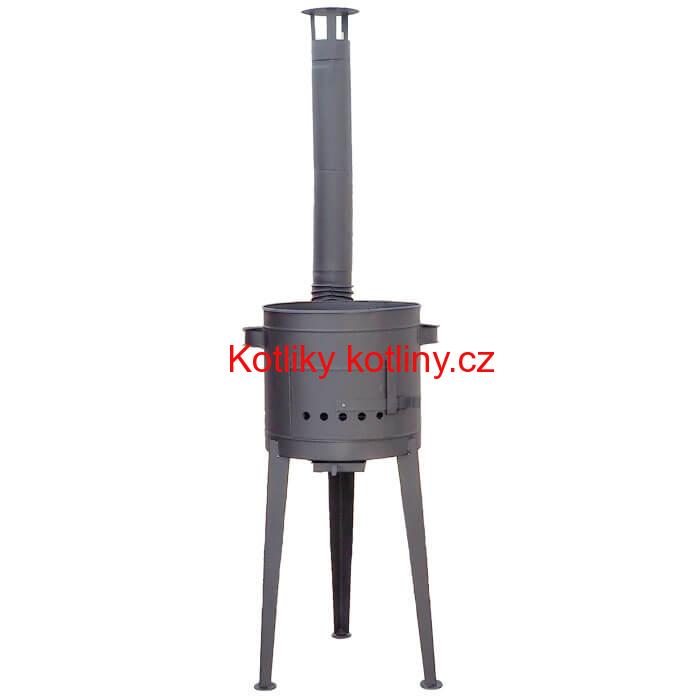 Vysoká kotlina 42 cm + žáruvzdorná barva