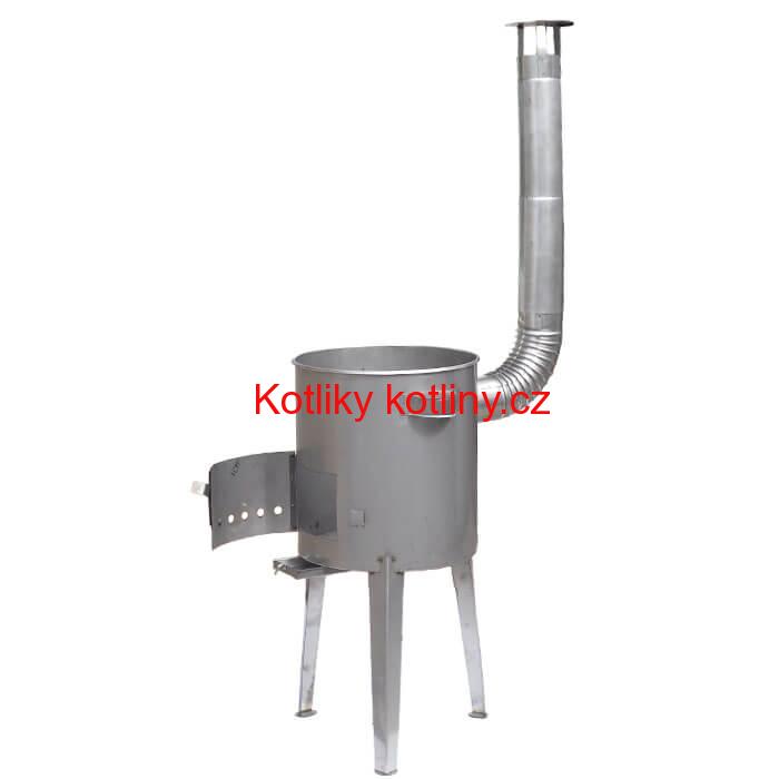 Nerezová kotlina pod kotlíky 45 cm LUXUS